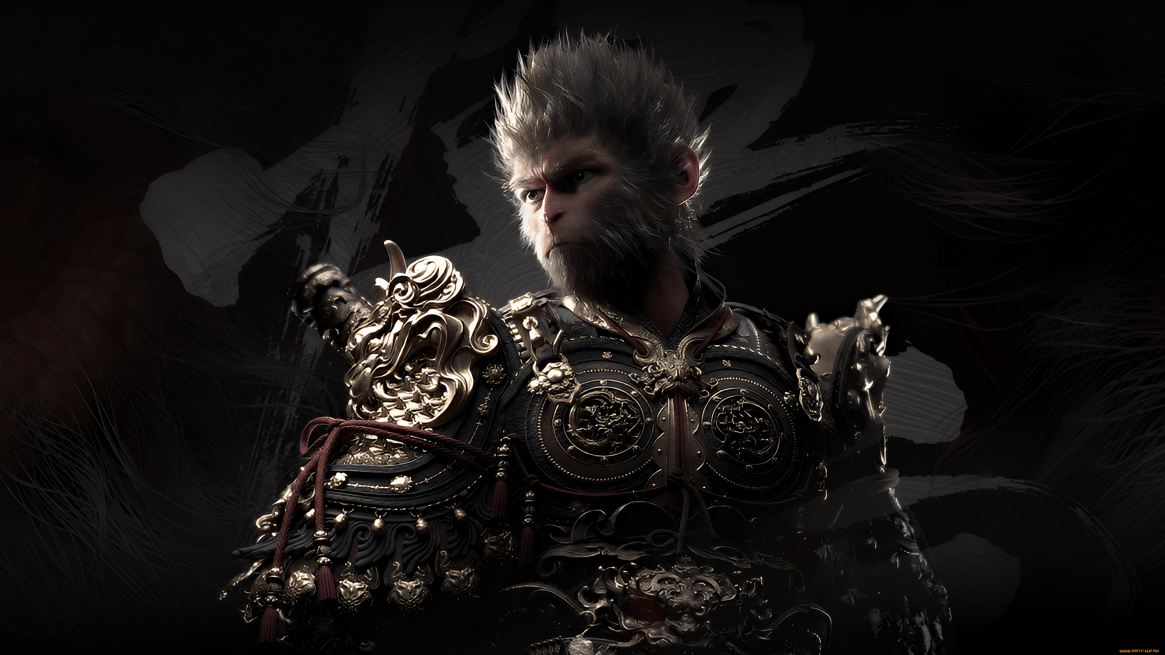 black myth,  wukong,  , black myth wukong, black, myth, wukong, 2024, games, destined, one, dark, theme